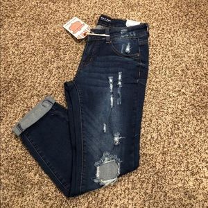 Fashion Nova Destroyed Jeans